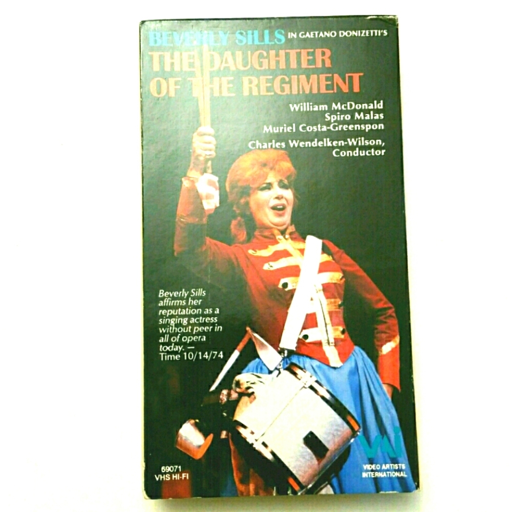 The Daughter of the Regiment VHS